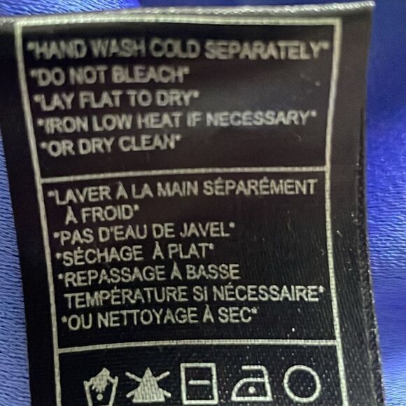 BB Dakota Blue Crepe Shift Dress - Picture 6 of 6